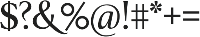 ZTMota-Regular otf (400) Font OTHER CHARS