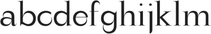 ZTYaglo-Regular otf (400) Font LOWERCASE