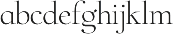 Zt Chablis Light otf (300) Font LOWERCASE