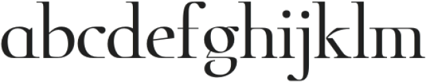 Zt Chablis Medium Slow otf (500) Font LOWERCASE