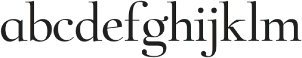 Zt Chablis Medium otf (500) Font LOWERCASE