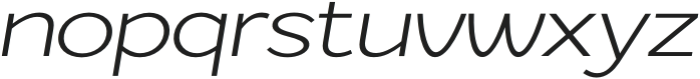 Zt Nezto Extra Light Italic otf (200) Font LOWERCASE