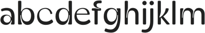 Zt Shago Rounded otf (400) Font LOWERCASE