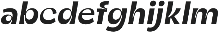 Zt Shago SemiBold Italic otf (600) Font LOWERCASE