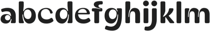 Zt Shago SemiBold Rounded otf (600) Font LOWERCASE