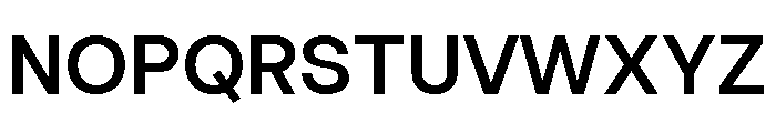 ZT Nature Medium Font UPPERCASE