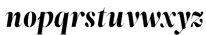 ZT Neue Ralewe ExtBd Ita Font LOWERCASE