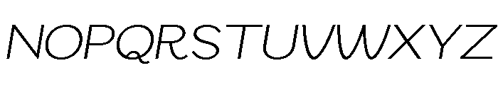 Zt Nezto DEMO ExtLt Ita Font UPPERCASE