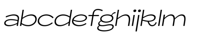 ZT Glora Pro Extra Light Expanded Italic FONT