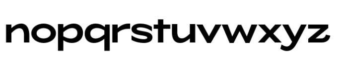 ZT Glora Pro Semi Bold Semi Expanded Font LOWERCASE