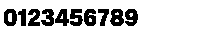 ZT Hoky Black Semi Condensed Font OTHER CHARS