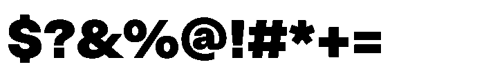 ZT Hoky Black Font OTHER CHARS