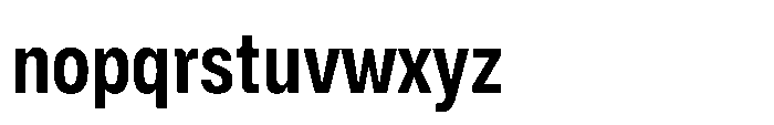 ZT Hoky Bold Condensed Font LOWERCASE