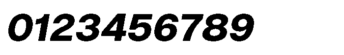 ZT Hoky Bold Italic Font OTHER CHARS