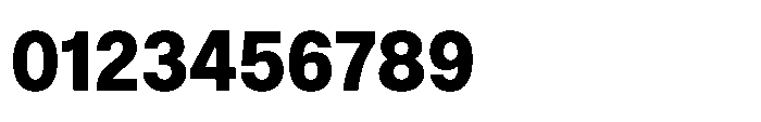 ZT Hoky Extra Bold Semi Condensed Font OTHER CHARS