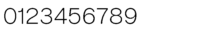 ZT Hoky Extra Light Font OTHER CHARS