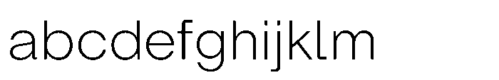 ZT Hoky Extra Light FONT