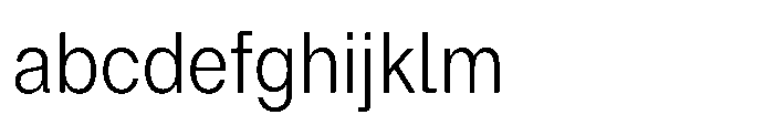 ZT Hoky Light Semi Condensed FONT