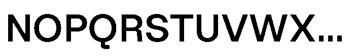 ZT Hoky Medium Font UPPERCASE