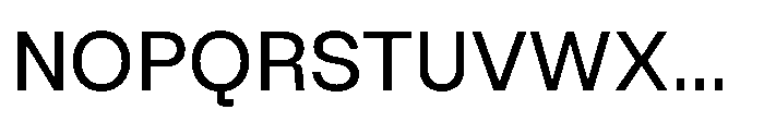ZT Hoky Regular Font UPPERCASE