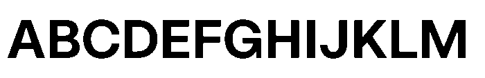 ZT Hoky Semi Bold Font UPPERCASE