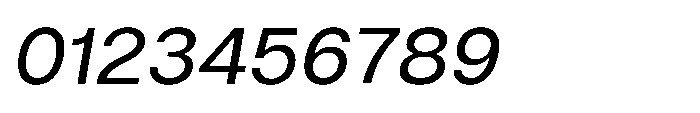 ZT Hoky Variable Thin Condensed Italic Font OTHER CHARS