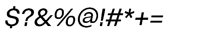 ZT Hoky Variable Thin Condensed Italic Font OTHER CHARS