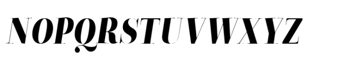 ZT Neue Ralewe Black Italic Font UPPERCASE