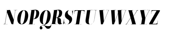 ZT Neue Ralewe Black Semi Condensed Italic Font UPPERCASE