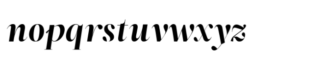 ZT Neue Ralewe Bold Semi Expanded Italic Font LOWERCASE