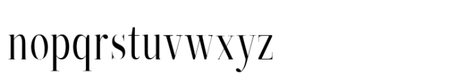 ZT Neue Ralewe Condensed Font LOWERCASE