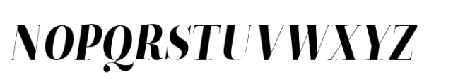 ZT Neue Ralewe Extra Bold Italic Font UPPERCASE