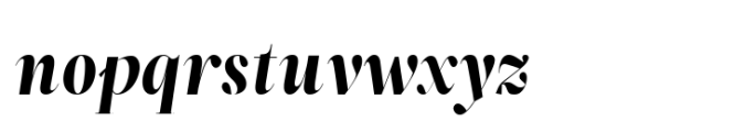 ZT Neue Ralewe Extra Bold Italic Font LOWERCASE