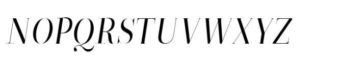 ZT Neue Ralewe Italic Font UPPERCASE