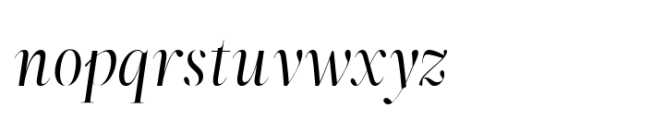 ZT Neue Ralewe Italic Font LOWERCASE