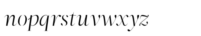 ZT Neue Ralewe Light Expanded Italic Font LOWERCASE