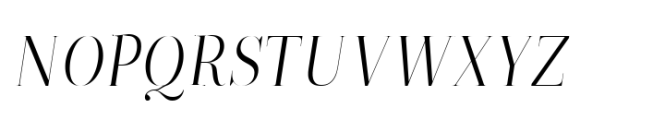 ZT Neue Ralewe Light Italic Font UPPERCASE