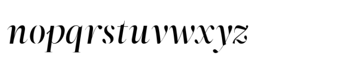 ZT Neue Ralewe Medium Semi Expanded Italic Font LOWERCASE