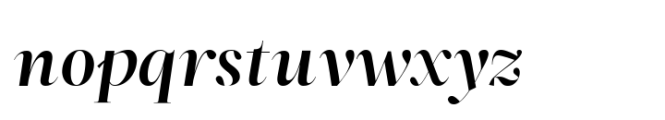 ZT Neue Ralewe Semi Bold Expanded Italic Font LOWERCASE
