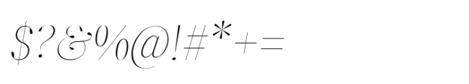 ZT Neue Ralewe Thin Semi Expanded Italic Font OTHER CHARS