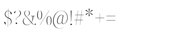 ZT Neue Ralewe Thin Semi Expanded Font OTHER CHARS