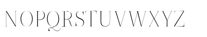 ZT Neue Ralewe Thin Semi Expanded Font UPPERCASE