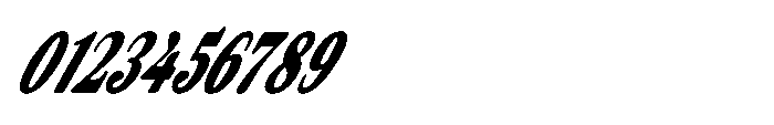 ZT Otez Black Condensed it Font OTHER CHARS