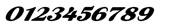 ZT Otez Black Expanded it Font OTHER CHARS