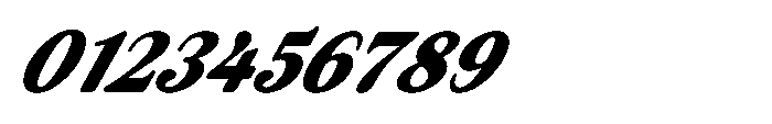 ZT Otez Black it Font OTHER CHARS