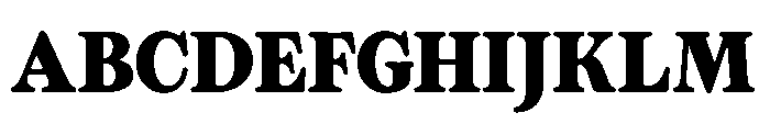 ZT Otez Black Font UPPERCASE