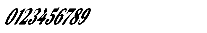 ZT Otez Bold Condensed it Font OTHER CHARS