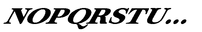 ZT Otez Bold Expanded it Font UPPERCASE