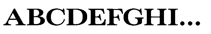 ZT Otez Expanded Font UPPERCASE