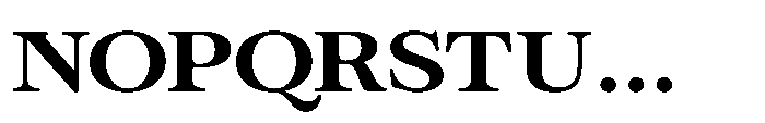 ZT Otez Expanded Font UPPERCASE